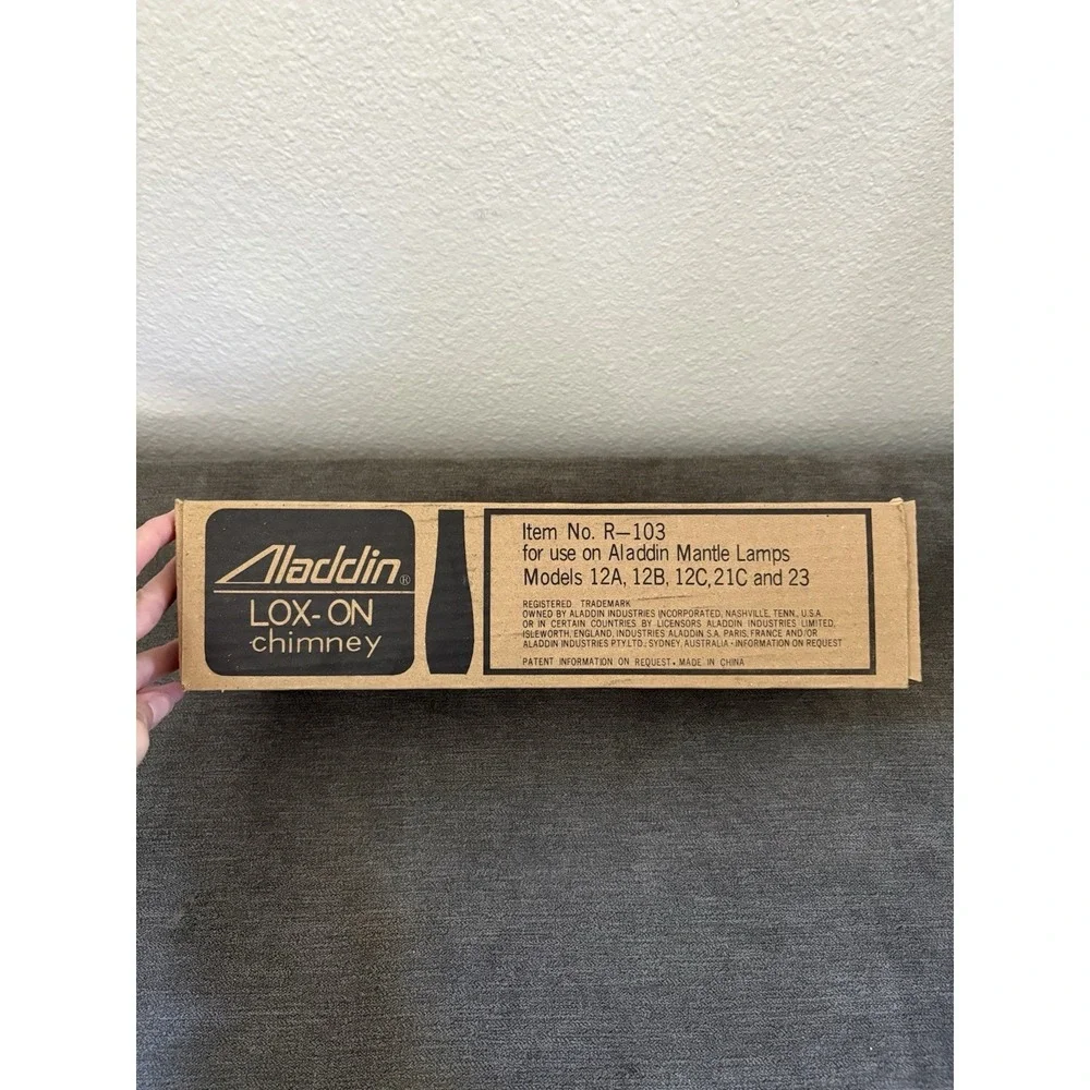 New Vintage Aladdin #R-103 Lox-On 12.5
